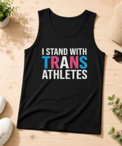 Pretty Sophie Cunningham I Stand With Trans Athletes Tank Top