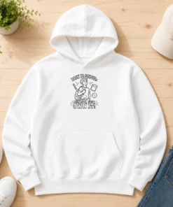 Top Back To School Confidence Line Art Hoodie
