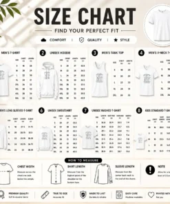 Size chart for Top Back To School Confidence Line Art with measurements in inches and cm to help choose the right fit